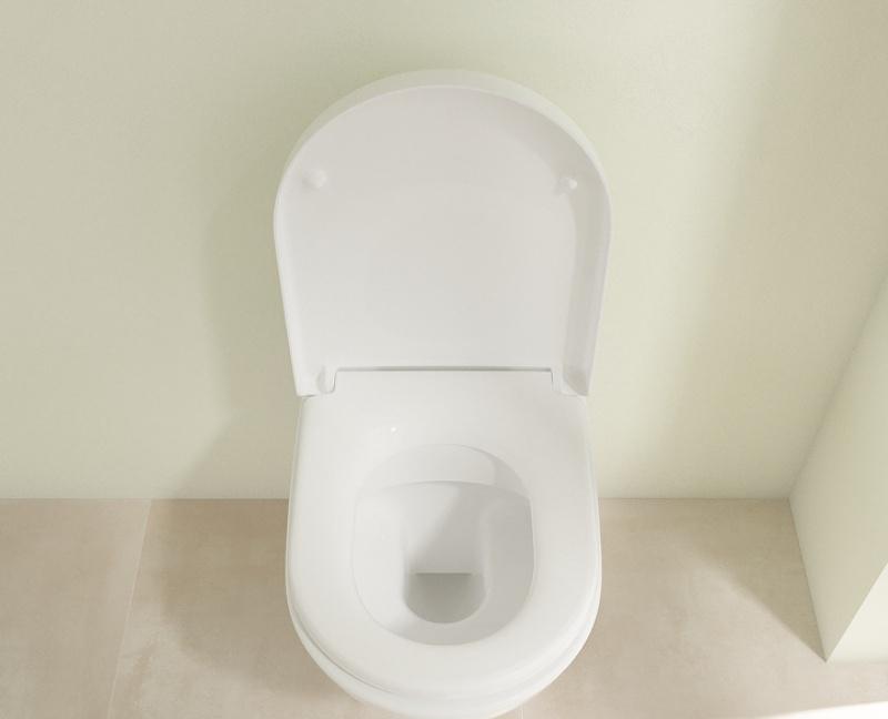 Villeroy&Boch Subway 2.0, Унитаз подвесной, 5614R001/9M78S101