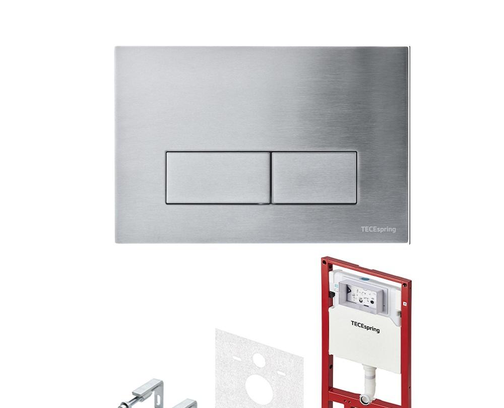 Инсталляция для унитаза - Tece, TECEspring, 16.5x50.6x114.4 см, S955301