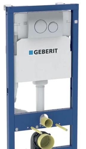 Система инсталляции (комплект) - Geberit, Duofix, 12x50x132 см, 458.134.21.2