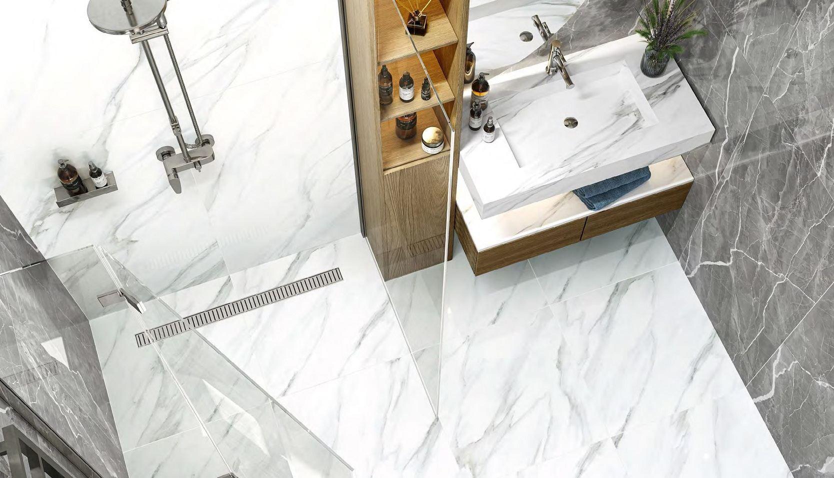 Картинка LCM American Calacatta, Керамогранит, 60x120 см