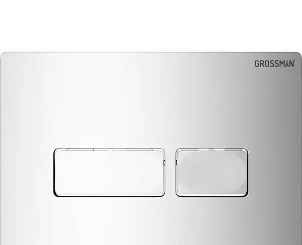 Grossman без коллекции, Унитаз подвесной с инсталляцией и кнопкой, 97.4411S.03.100