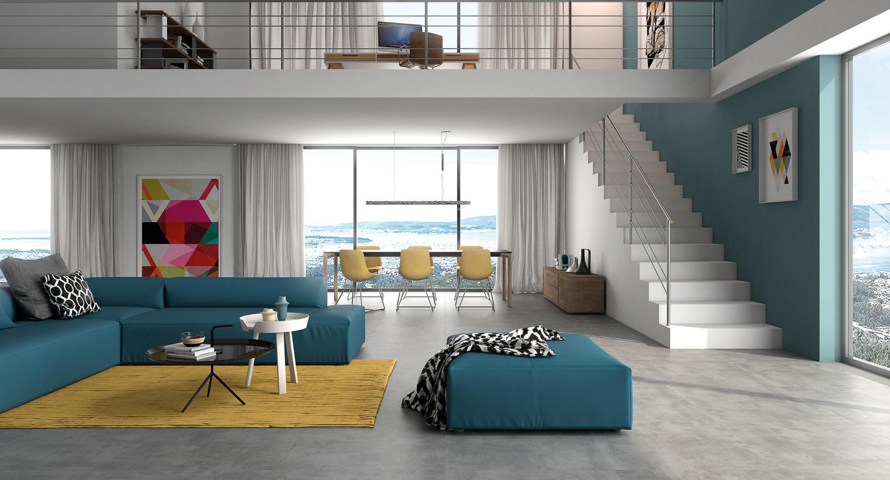 Картинка Geotiles Cemento, Керамогранит, 60x60 см