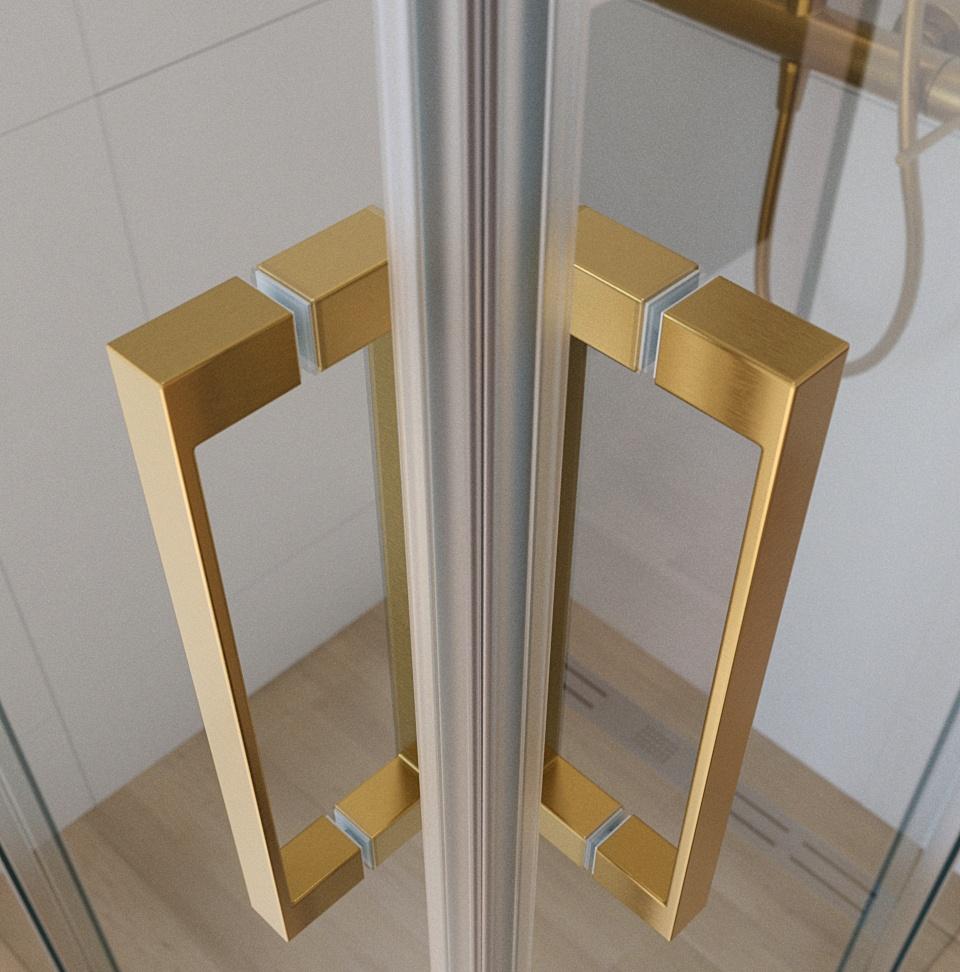 Душевой уголок - Cezares, без коллекции, 100x90x195 см, SLIDER-AH-2-90/100-100/110-C-BORO