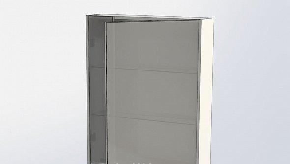 Aquanet Августа, Шкаф-зеркало, 00210010