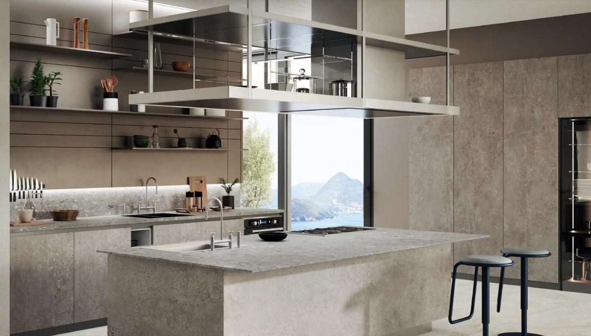 Картинка EnergieKer Stone Cement, Керамогранит, 60x60 см