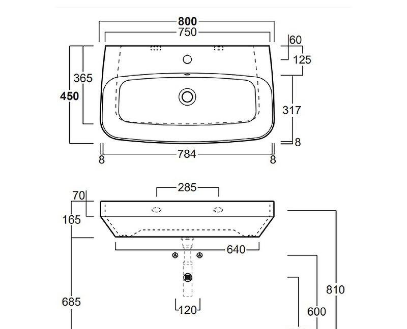 Simas Baden Baden, Раковина, BB12bi*1