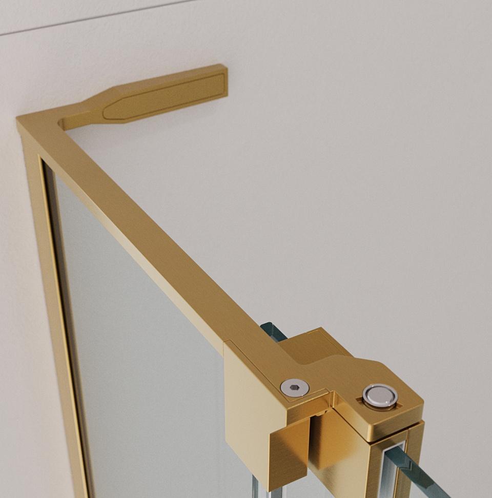 Душевая дверь - Cezares, без коллекции, 80x195 см, SLIDER-B-1-80/90-GRIGIO-BORO