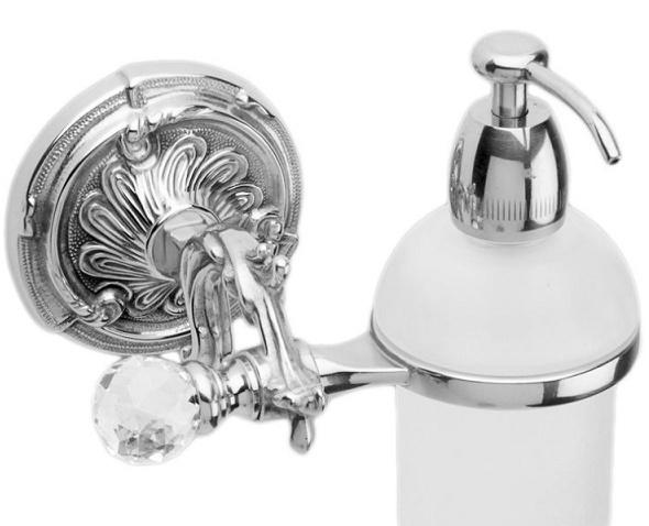 Art&Max Barocco Crystal, Дозатор для жидкого мыла, AM-1788-Cr-C