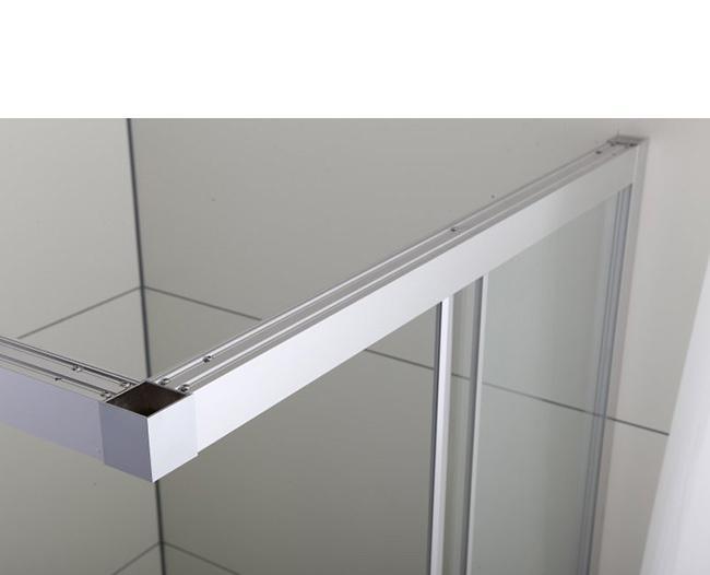 Душевой уголок - Cezares, Comfort, 90x100x195 см, COMFORT-AH-1-100/90-C-Cr / AH-1-100/90-C-Cr