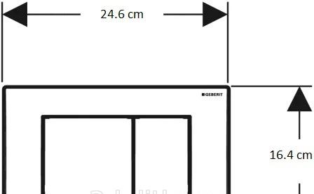 Geberit без коллекции, Унитаз подвесной с инсталляцией и кнопкой, 47901130022