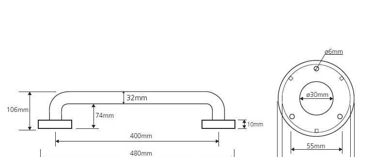 Bemeta Help, Поручень, 301100402
