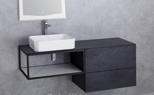 Cezares Cadro, Тумба для раковины, CADRO-70-2C-SO-NR-BLUM