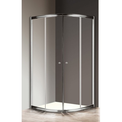 Душевой уголок - Cezares, Giubileo, 80x80x195 см, GIUBILEO-R-2-80-SCORREVOLE-C-Br