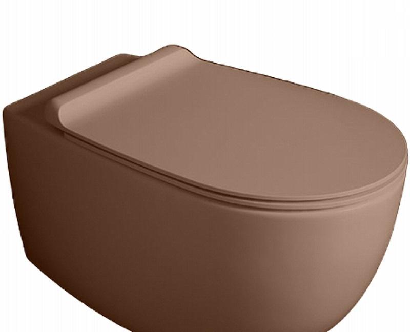 Simas Vignoni, Унитаз подвесной, VI18VERT moka  matt