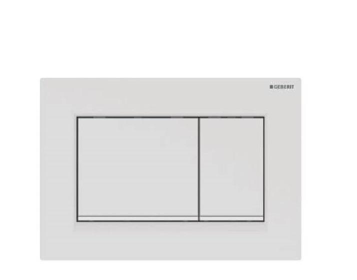 Кнопка смыва - Geberit, Sigma 30, 1.2x24.6x16.4 см, 115.883.01.1