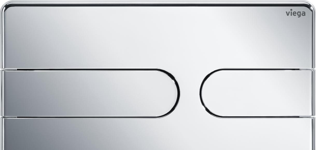 Кнопка смыва - Viega, Prevista, 6x22x13 см, 773052 / 8613.1