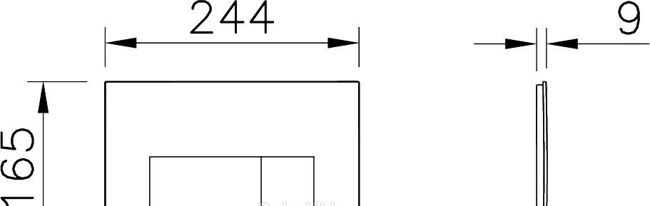 Vitra без коллекции, Унитаз подвесной с инсталляцией и кнопкой, 10/1/5/3-41