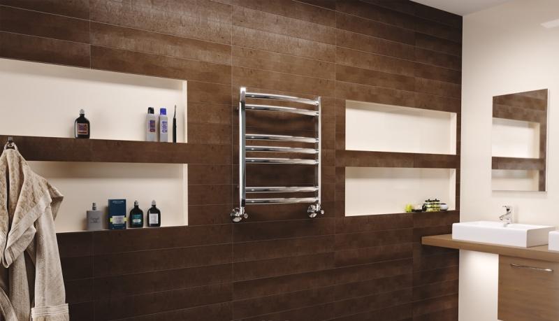 Полотенцесушитель водяной - Lemark, Atlantiss, 7x50x60 см, LM32607RBL