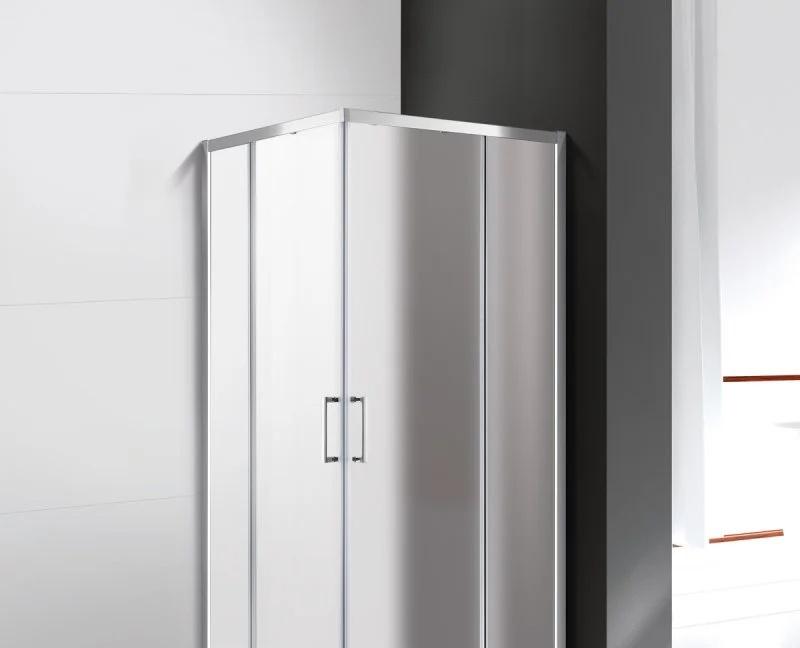 Душевой уголок - Cezares, Molveno, 100x100x190 см, MOLVENO-A-2-100-P-Cr