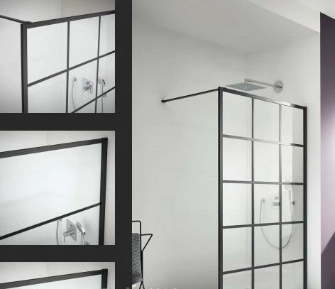 Боковая стенка - Kermi, Walk-In Dark Edition, 120x200 см, XD WW1 12020 3PK