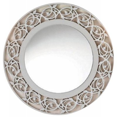 Cezares без коллекции, Зеркало, ROTONDA_INTAGLIATA.07.LacBG / BIANCO LACCATO