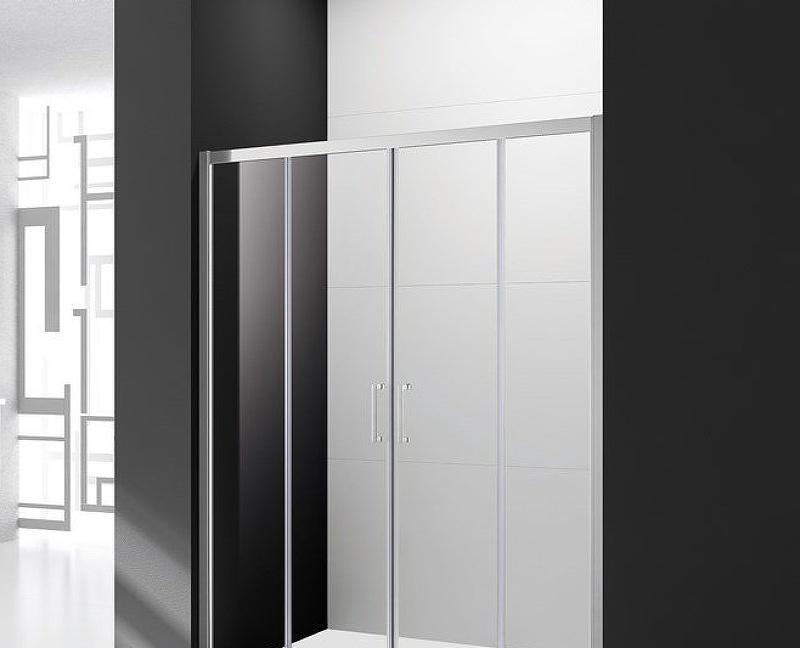 Душевая дверь - Cezares, без коллекции, 172x195 см, MOLVENO-BF-2-170-C-BORO-IV