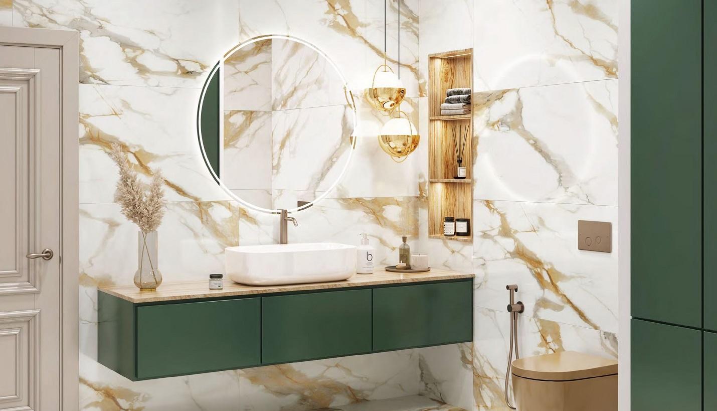 Картинка LCM Statuario Infinito, Керамогранит, 60x120 см