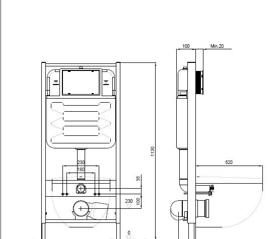 Aquatek Лира, Унитаз подвесной с инсталляцией и кнопкой, SET AQUATEK ЛИРА