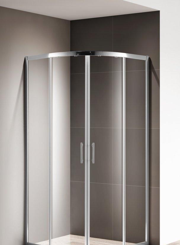 Душевой уголок - Cezares, Momento, 100x100x195 см, MOMENTO-R-2-100-C-Cr