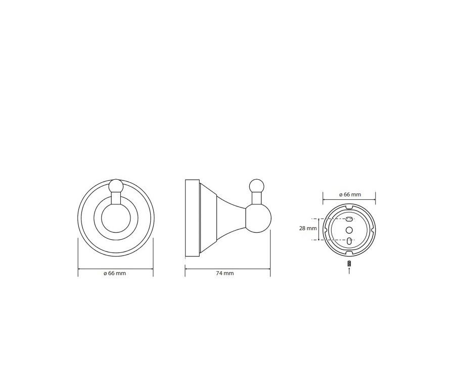 Bemeta Kera, Крючок, 144706017