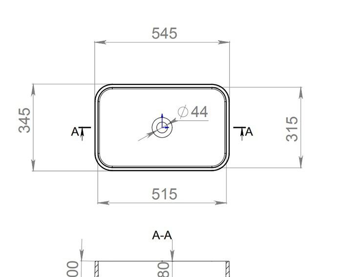 Salini Callista, Накладная (чаша), 1101204SM