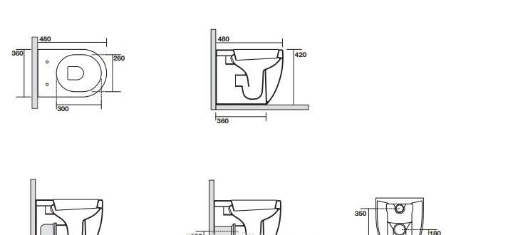 Kerasan Flo, Унитаз приставной, 311401