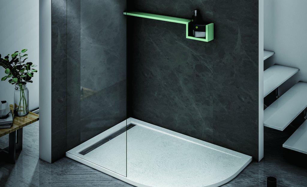 Душевой поддон - Cezares, Tray, 80x100x3 см, AS-RH-100/80-30-W-L / TRAY-AS-RH-100/80-30-W-L