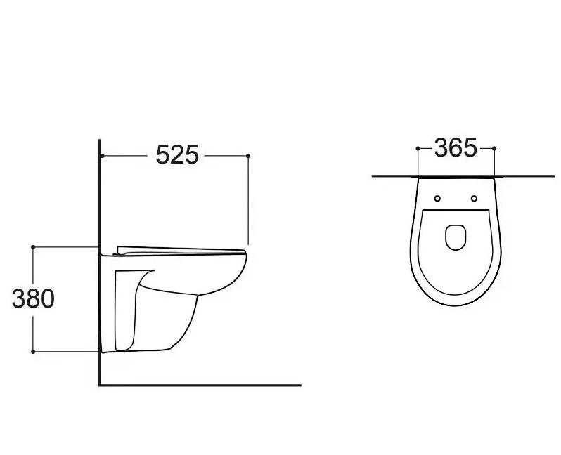 Aquatek Каир, Унитаз подвесной с инсталляцией и кнопкой, SET AQUATEK КАИР-14-013