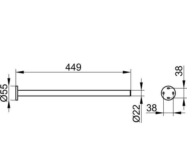 Keuco Plan, Полотенцедержатель, 14920 010000
