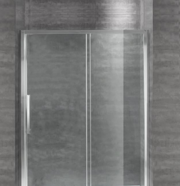 Душевая дверь - Cezares, Lux-Soft, 120x200 см, LUX-SOFT-W-BF-1-120-C-Cr-IV