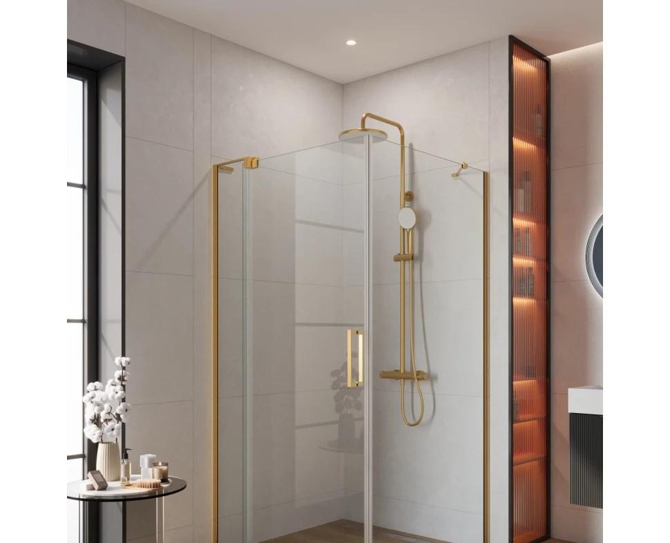 Душевой уголок - Cezares, без коллекции, 100x90x195 см, SLIDER-AH-1-100-90/100-C-BORO