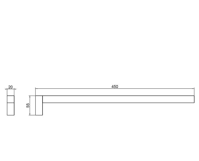 Timo Selene, Полотенцедержатель, 10051/00