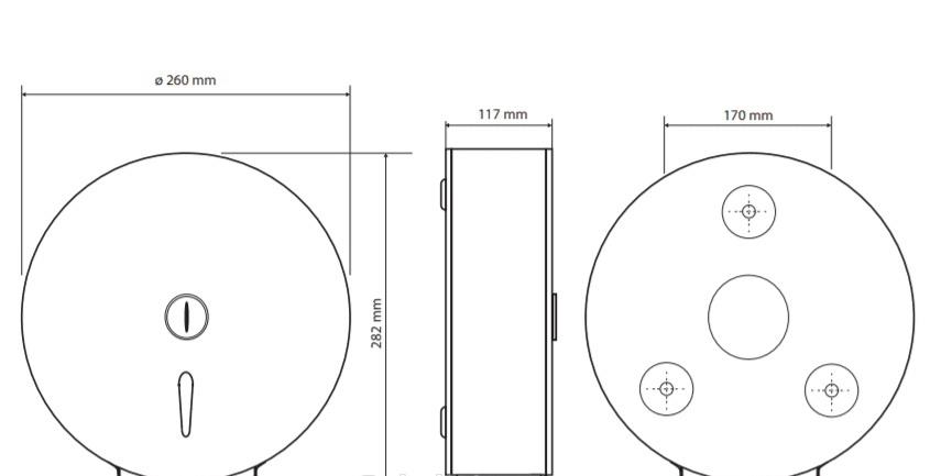Bemeta без коллекции, Диспенсер туалетной бумаги, 148212051
