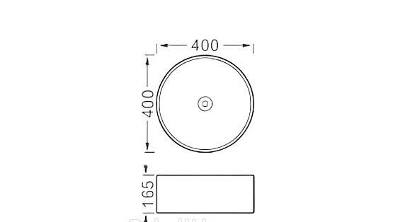 Aquatek без коллекции, Раковина, AQ5118-MG