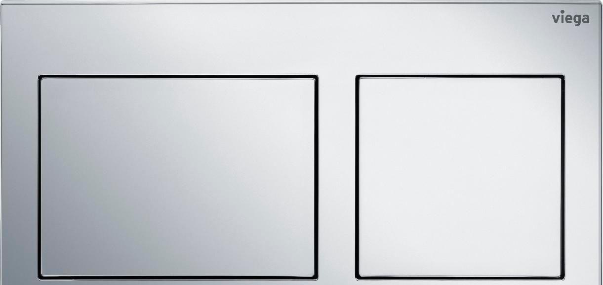 Кнопка смыва - Viega, Prevista, 0.8x22x13 см, 773236