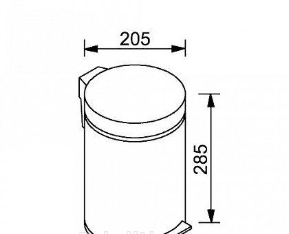 Aquanet 8000, Мусорное ведро, 00187082
