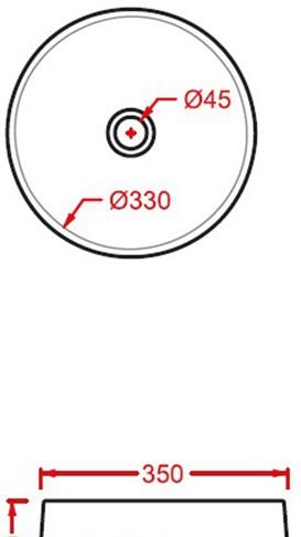 ArtCeram Cognac, Накладная (чаша), COL004 17 00