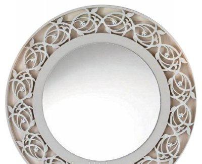 Cezares без коллекции, Зеркало, ROTONDA_INTAGLIATA.07.LacBG / BIANCO LACCATO