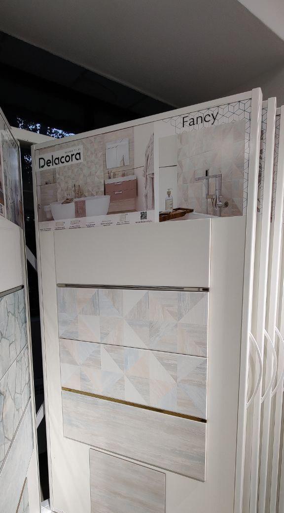 Картинка Delacora Timber Gray, Бордюр, 1.3x75 см