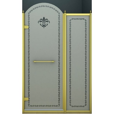 Душевая дверь - Cezares, Retro, 120x195 см, RETRO-B-11-120-PP-G-L / RETRO-A-B-11-120-PP-G-L