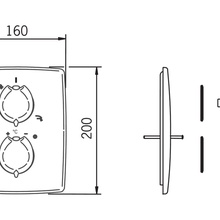 Картинка Смеситель с термостатом Oras Optima 7188