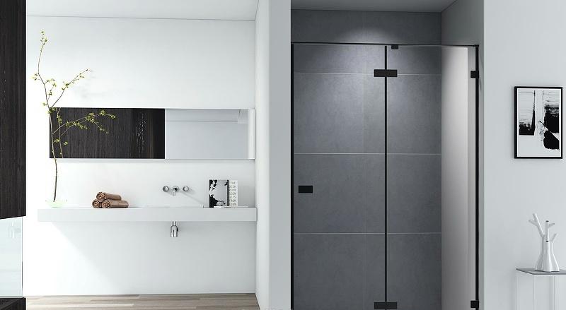 Душевая дверь - Cezares, Bellagio, 101.2x196.8 см, BELLAGIO-B-12-100-C-NERO