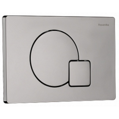 Кнопка смыва - Aquanika, Basic, 0.5x22x15 см, 15.023.81