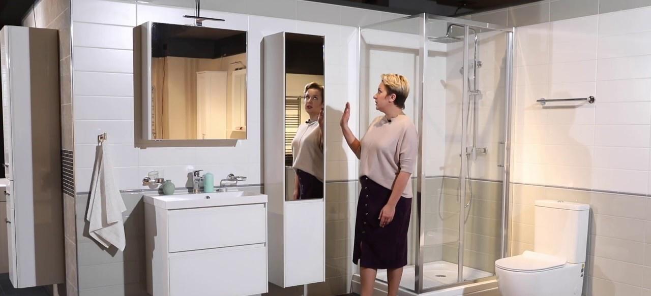 Aquanet Гласс, Шкаф-пенал, 00196962